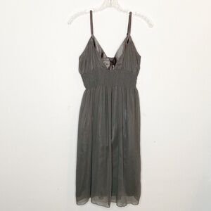 FOREVER 21 | Gray Strappy dress size Small Y2K